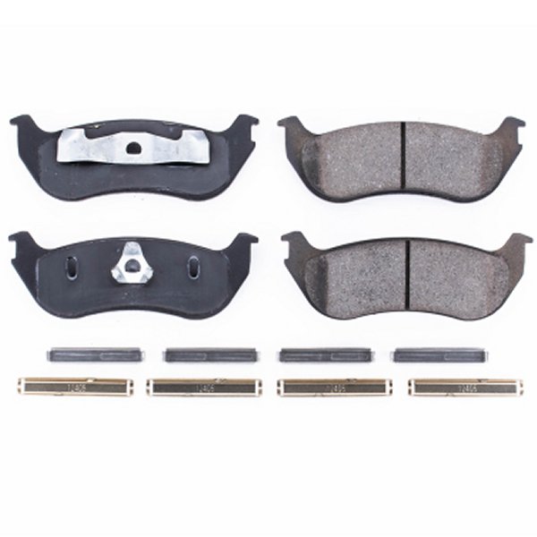 96-02 Ford Crown Victoria Rear Z17 Evolution Ceramic Brake Pads w/Hardware