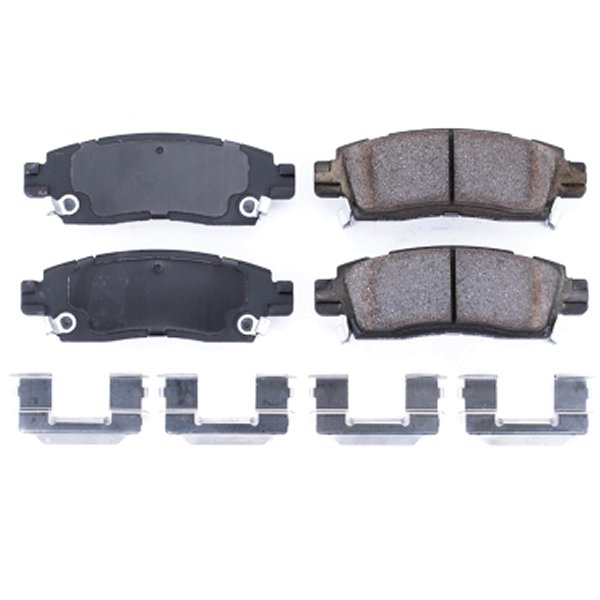 08-17 Buick Enclave Rear Z17 Evolution Ceramic Brake Pads w/Hardware
