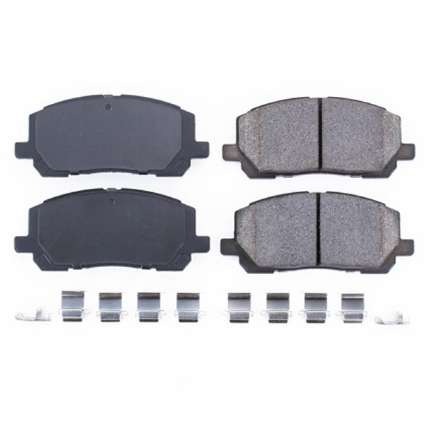 01-07 Toyota Highlander Front Z17 Evolution Ceramic Brake Pads w/Hardware