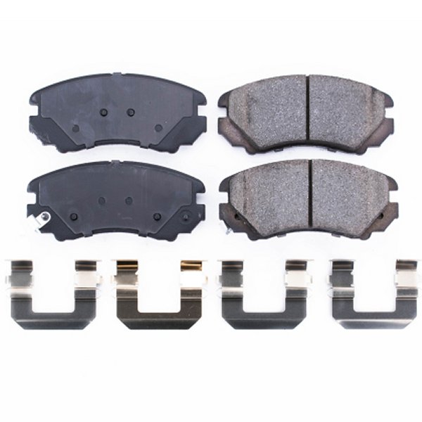 07-10 Hyundai Elantra Front Z17 Evolution Ceramic Brake Pads w/Hardware