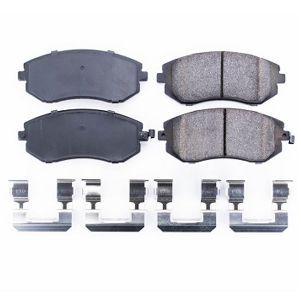 05-06 Saab 9-2X Front Z17 Evolution Ceramic Brake Pads w/Hardware