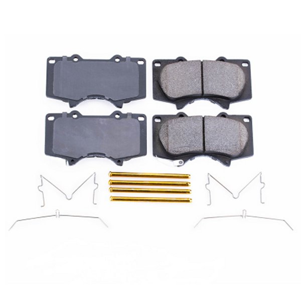 10-19 Toyota 4Runner Front Z17 Evolution Ceramic Brake Pads w/Hardware
