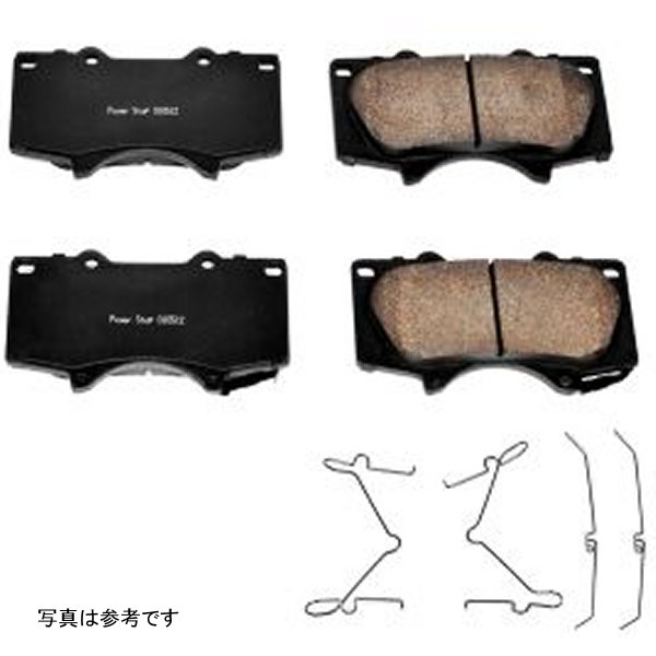 10-19 Lexus GX460 Front Z17 Evolution Ceramic Brake Pads w/Hardware