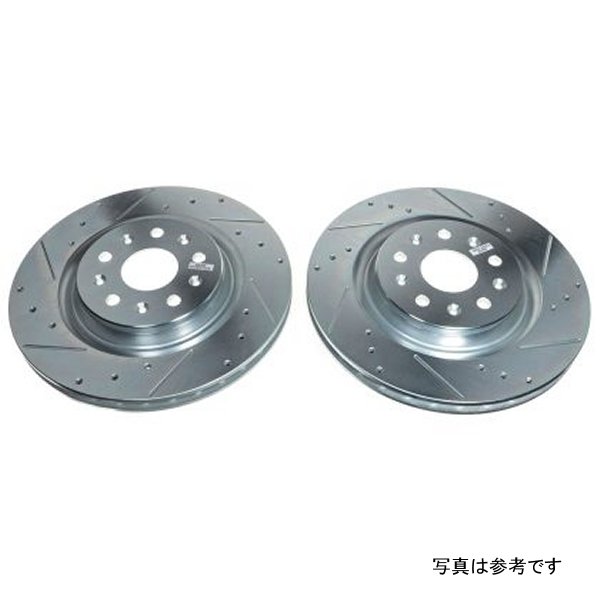 20-21 Chevrolet Corvette Rear Evolution Drilled & Slotted Rotor - Pair