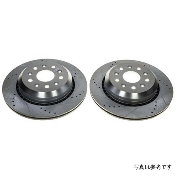 20-21 Jeep Gladiator Rear Evolution Drilled & Slotted Rotor - Pair