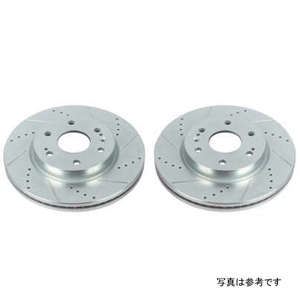 19-20 Chevrolet Silverado 1500 Front Evolution Drilled & Slotted Rotors - Pair