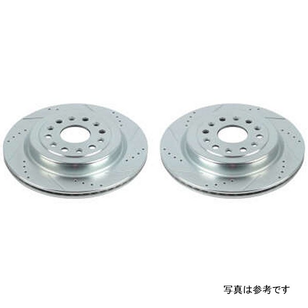 19-20 Ram 1500 Rear Evolution Drilled & Slotted Rotors - Pair