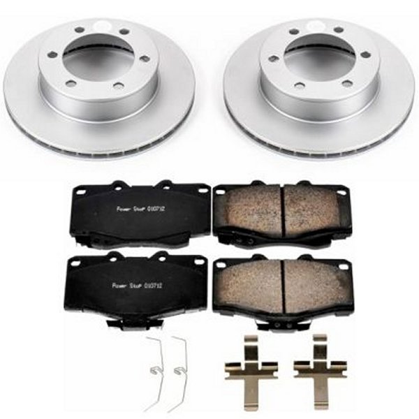 95-02 Toyota 4Runner Front Z17 Evolution Geomet Coated Brake Kit