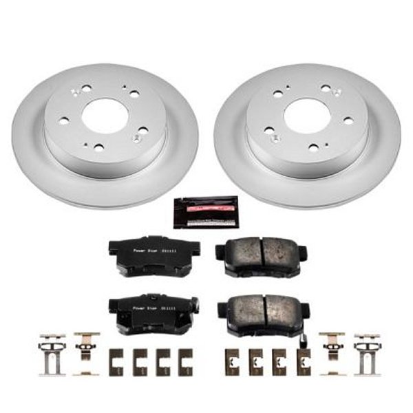 13-15 Acura ILX Rear Z17 Evolution Geomet Coated Brake Kit