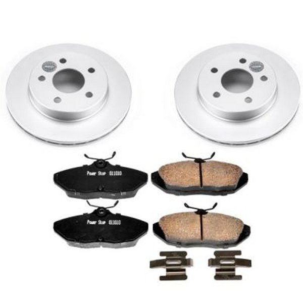 93-97 Ford Thunderbird Rear Z17 Evolution Geomet Coated Brake Kit