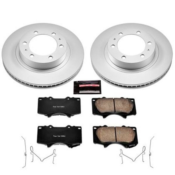 03-09 Toyota 4Runner Front Z17 Evolution Geomet Coated Brake Kit