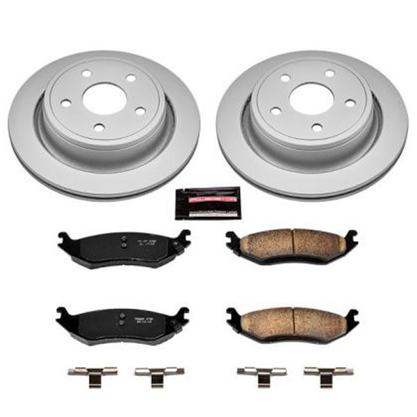 07-09 Chrysler Aspen Rear Z17 Evolution Geomet Coated Brake Kit