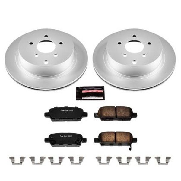 03-12 Infiniti FX35 Rear Z17 Evolution Geomet Coated Brake Kit