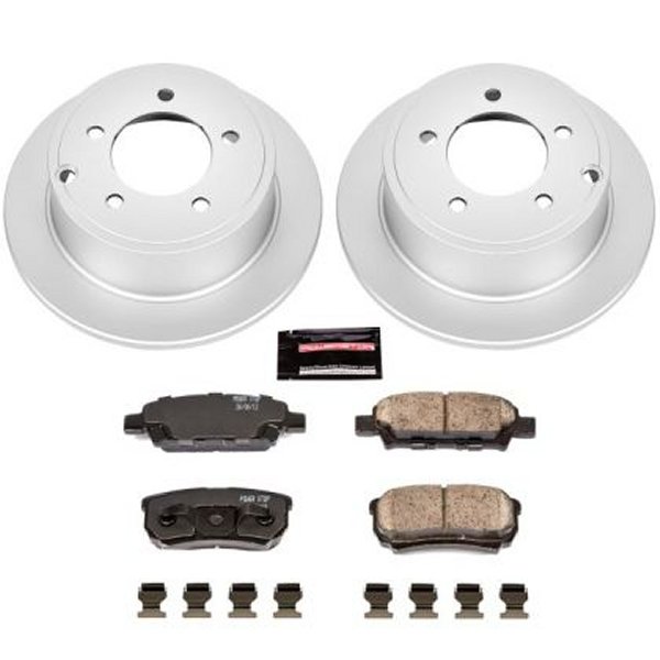 11-14 Chrysler 200 Rear Z17 Evolution Geomet Coated Brake Kit