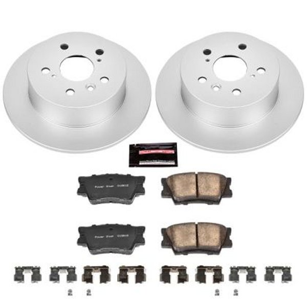 07-12 Lexus ES350 Rear Z17 Evolution Geomet Coated Brake Kit