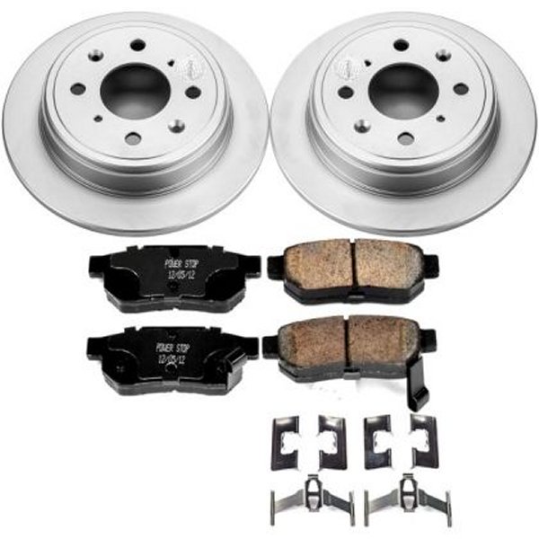 90-01 Acura Integra Rear Z17 Evolution Geomet Coated Brake Kit