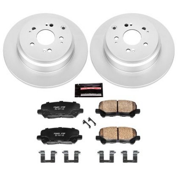 07-13 Acura MDX Rear Z17 Evolution Geomet Coated Brake Kit