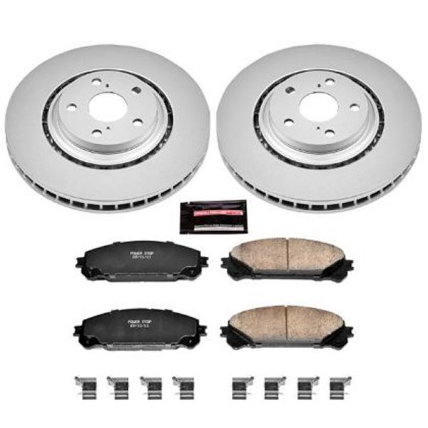 15-17 Lexus NX200t Front Z17 Evolution Geomet Coated Brake Kit
