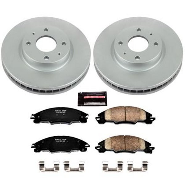08-11 Ford Focus Front Z17 Evolution Geomet Coated Brake Kit