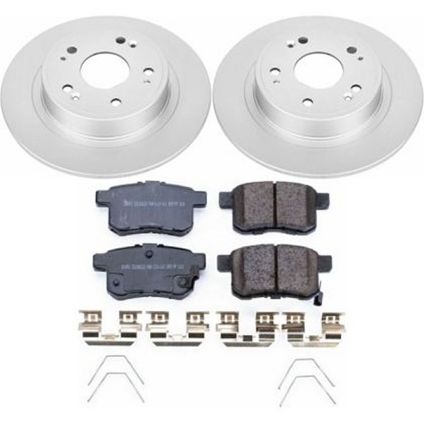 11-14 Acura TSX Rear Z17 Evolution Geomet Coated Brake Kit