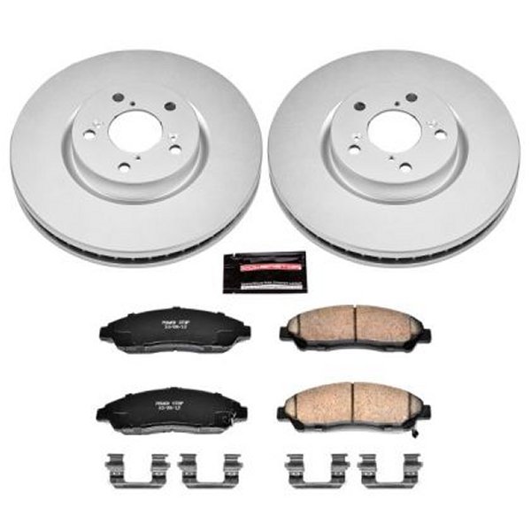 07-13 Acura MDX Front Z17 Evolution Geomet Coated Brake Kit