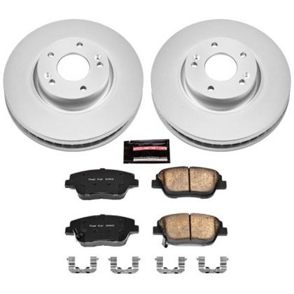 10-15 Hyundai Sonata Front Z17 Evolution Geomet Coated Brake Kit