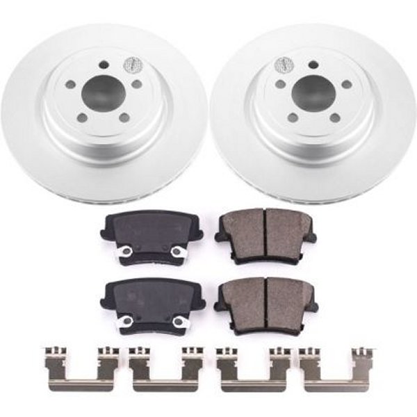 06-14 Dodge Charger Rear Z17 Evolution Geomet Coated Brake Kit