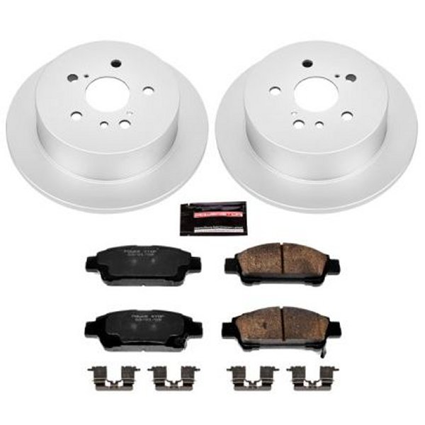 04-10 Toyota Sienna Rear Z17 Evolution Geomet Coated Brake Kit