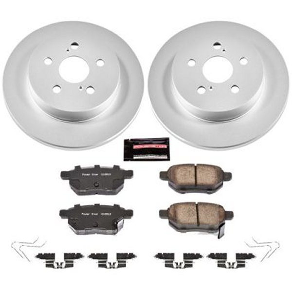 11-17 Lexus CT200h Rear Z17 Evolution Geomet Coated Brake Kit