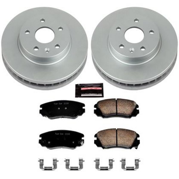 11-16 Buick LaCrosse Front Z17 Evolution Geomet Coated Brake Kit