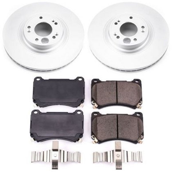 09-14 Hyundai Genesis Front Z17 Evolution Geomet Coated Brake Kit