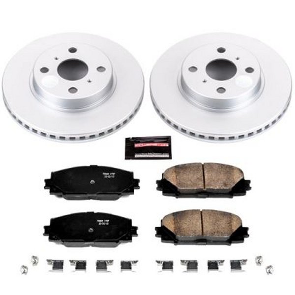 2013 Scion iQ Front Z17 Evolution Geomet Coated Brake Kit