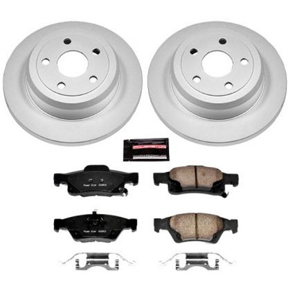 11-19 Dodge Durango Rear Z17 Evolution Geomet Coated Brake Kit