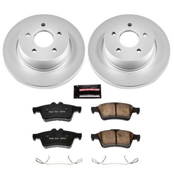 12-18 Ford Focus Rear Z17 Evolution Geomet Coated Brake Kit