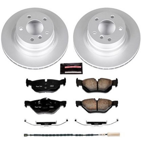 11-13 BMW 328i Rear Z23 Evolution Sport Coated Brake Kit