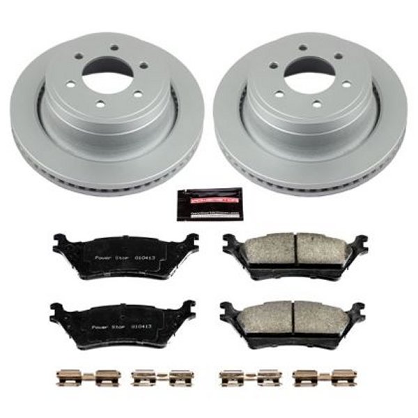 12-18 Ford F-150 Rear Z17 Evolution Geomet Coated Brake Kit