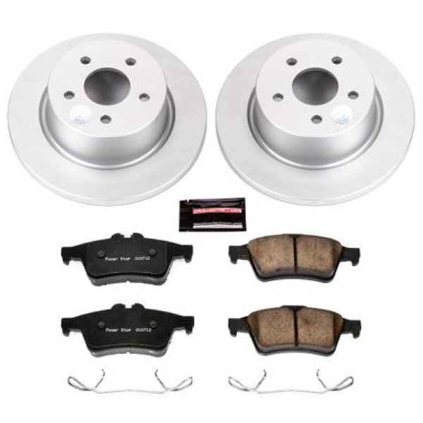 13-18 Ford C-Max Rear Z17 Evolution Geomet Coated Brake Kit