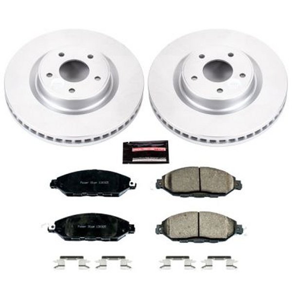 2013 Infiniti JX35 Front Z17 Evolution Geomet Coated Brake Kit