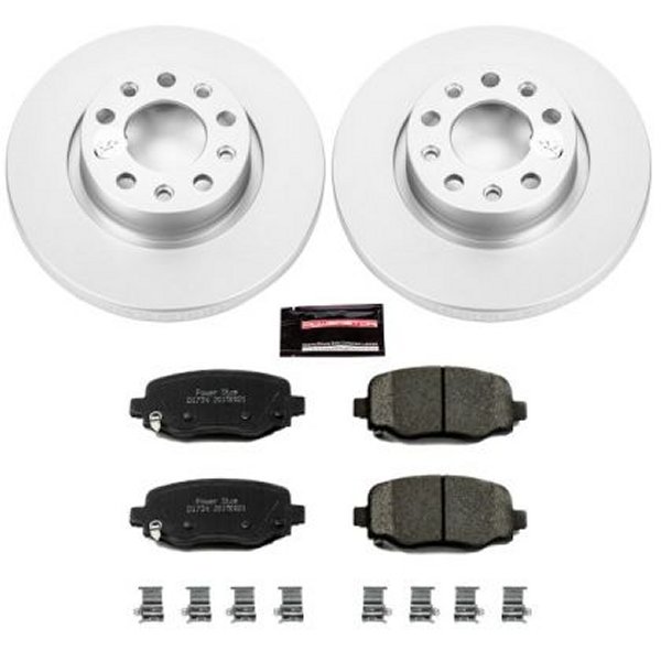 15-17 Chrysler 200 Rear Z17 Evolution Geomet Coated Brake Kit