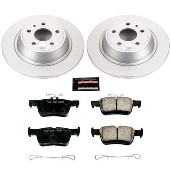 13-19 Ford Fusion Rear Z17 Evolution Geomet Coated Brake Kit