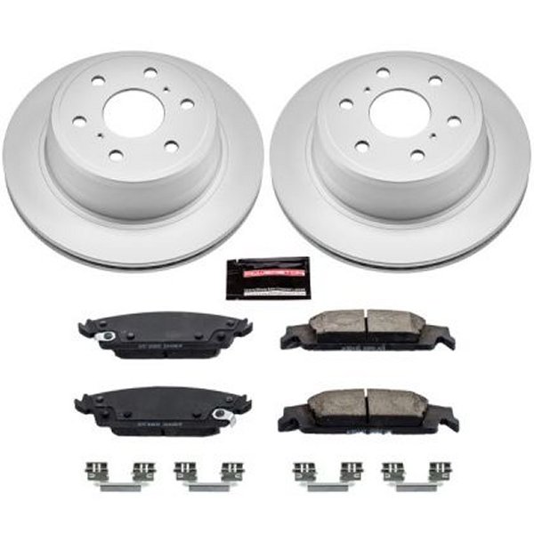 15-19 Cadillac Escalade Rear Z17 Evolution Geomet Coated Brake Kit