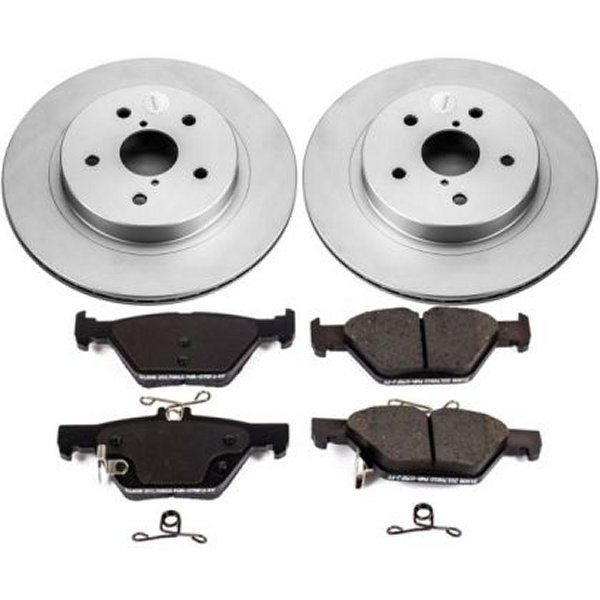 15-18 Subaru Legacy Rear Z17 Evolution Geomet Coated Brake Kit