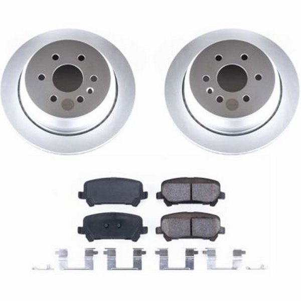 15-18 Chevrolet Colorado Rear Z17 Evolution Geomet Coated Brake Kit