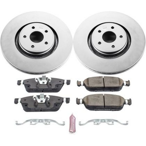 15-18 Ford Focus Front Z17 Evolution Geomet Coated Brake Kit