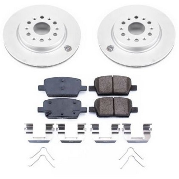 18-19 Buick Enclave Rear Z17 Evolution Geomet Coated Brake Kit