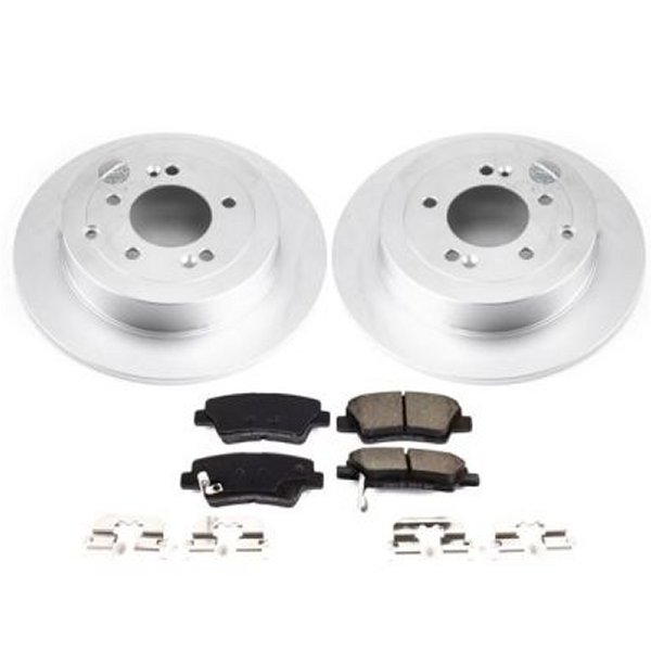 16-18 Hyundai Tucson Rear Z17 Evolution Geomet Coated Brake Kit