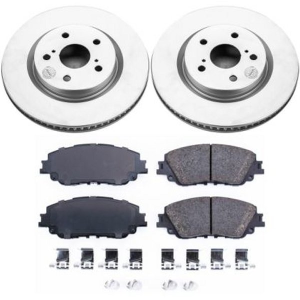 2019 Toyota Avalon Front Z17 Evolution Geomet Coated Brake Kit