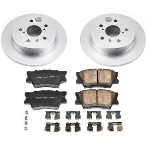 18-19 Toyota Camry Rear Z17 Evolution Geomet Coated Brake Kit