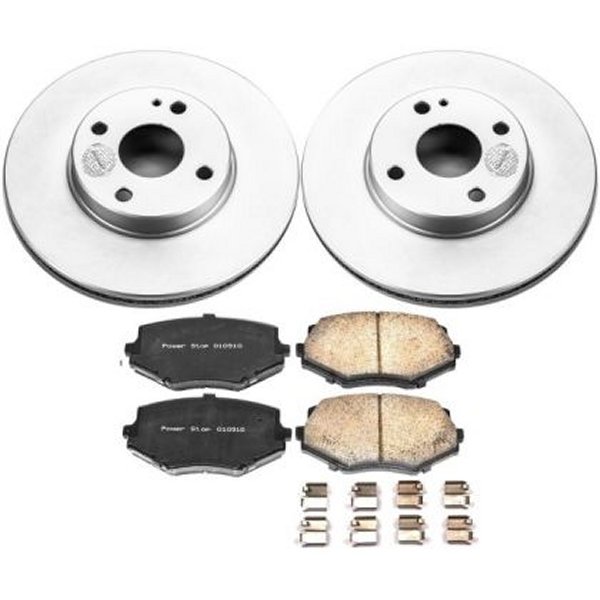 94-97 Mazda Miata Front Z17 Evolution Geomet Coated Brake Kit