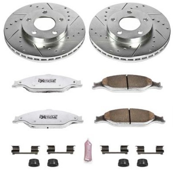 99-04 Ford Mustang Front Z26 Street Warrior Brake Kit